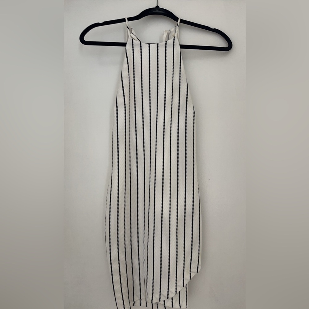 Black and White Striped Dress, Size Small